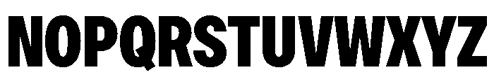 OceanicGroteskCondensed Extrabold Font UPPERCASE