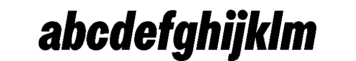 OceanicGroteskCondensed ExtraboldItalic FONT