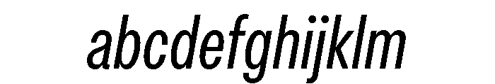 OceanicGroteskCondensed Italic FONT