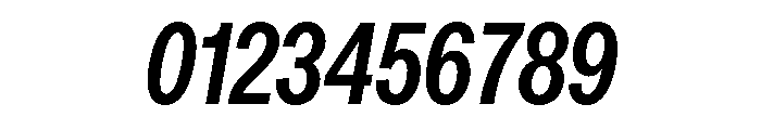 OceanicGroteskCondensed MediumItalic Font OTHER CHARS