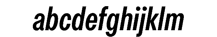 OceanicGroteskCondensed MediumItalic FONT