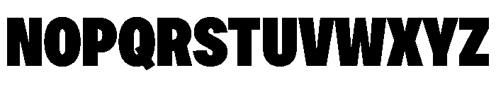 OceanicGroteskCondensed Poster Font UPPERCASE