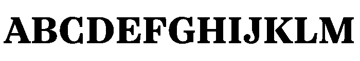OceanicText Bold Font UPPERCASE