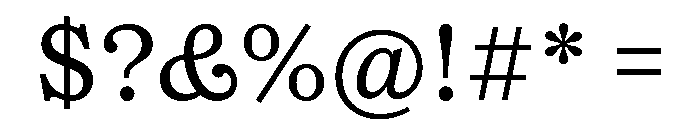 OceanicText Book Font OTHER CHARS