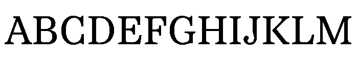OceanicText Book Font UPPERCASE