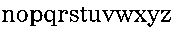OceanicText Book Font LOWERCASE