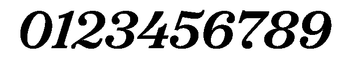 OceanicText MediumItalic Font OTHER CHARS