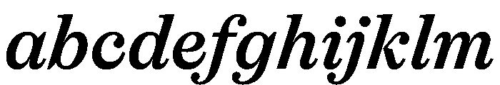 OceanicText MediumItalic FONT