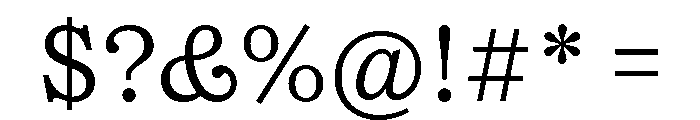 OceanicText Regular Font OTHER CHARS