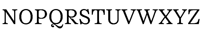 OceanicText Regular Font UPPERCASE