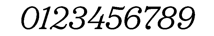 OceanicText RegularItalic Font OTHER CHARS