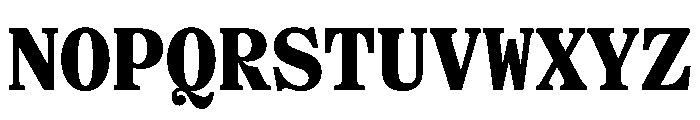 OceanicTextMono Bold Font UPPERCASE