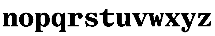 OceanicTextMono Bold Font LOWERCASE