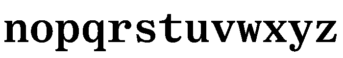 OceanicTextMono Medium Font LOWERCASE