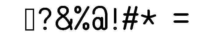 Ocr 75 Premetrics 568f1d6f Font OTHER CHARS