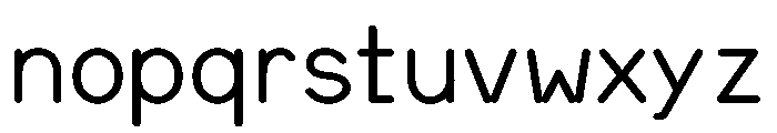 Ocr 75 Premetrics 568f1d6f Font LOWERCASE