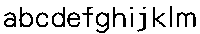 Ocr 75 Premetrics FONT