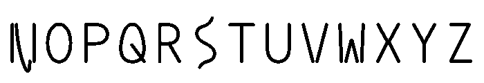 Ocr Pbi Newsletter Font UPPERCASE