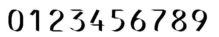 Ocr Pbi Poubelle 74de0c19 Font OTHER CHARS