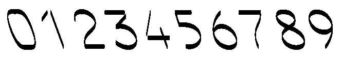 Ocr Pbi Print Italic Font OTHER CHARS