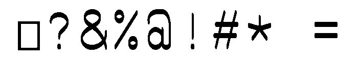 Ocr Pbi Print Font OTHER CHARS