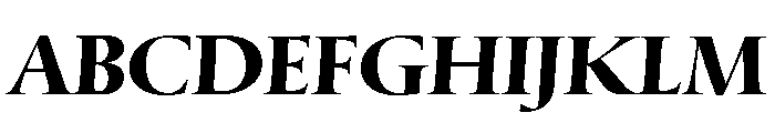 OculiDisplay BlackItalic Font UPPERCASE