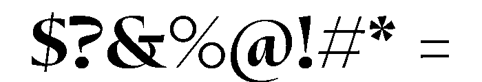 OculiDisplay Bold C8fed71a Font OTHER CHARS