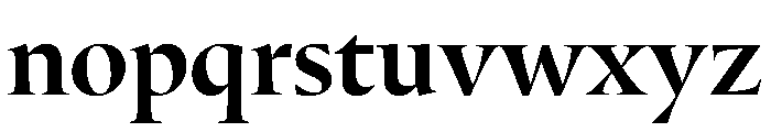 OculiDisplay Bold Font LOWERCASE