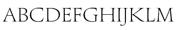 OculiDisplay Light 359b7cc1 Font UPPERCASE
