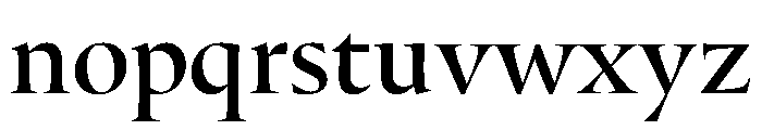 OculiDisplay Medium B13c1449 Font LOWERCASE