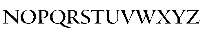 OculiDisplay Medium Font UPPERCASE