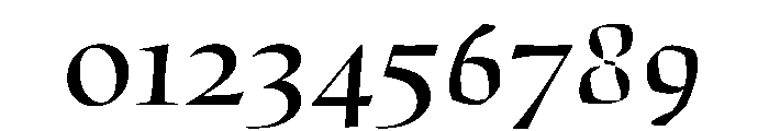 OculiDisplay MediumItalic E188d986 Font OTHER CHARS