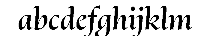 OculiDisplay MediumItalic FONT