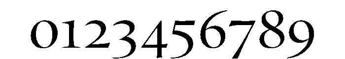 OculiDisplay Regular Font OTHER CHARS