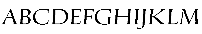 OculiDisplay RegularItalic Font UPPERCASE