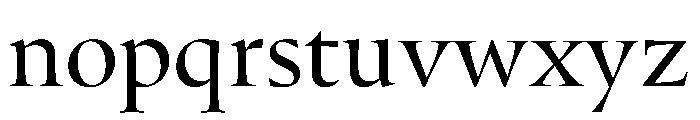 OculiDisplay Regular Font LOWERCASE