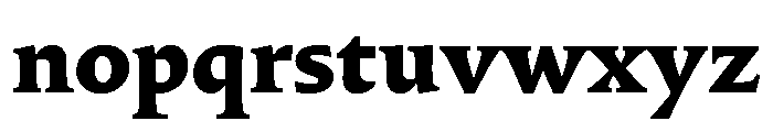 OculiText Black 4be02592 Font LOWERCASE