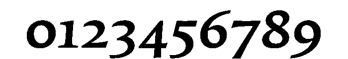 OculiText BoldItalic 6b9f1772 Font OTHER CHARS