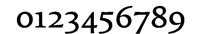 OculiText Medium 62beeafe Font OTHER CHARS