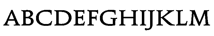 OculiText Medium 62beeafe Font UPPERCASE