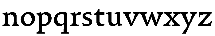 OculiText Medium 62beeafe Font LOWERCASE
