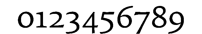 OculiText Regular B971cbfa Font OTHER CHARS