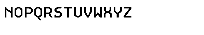 Octa Mono Font UPPERCASE