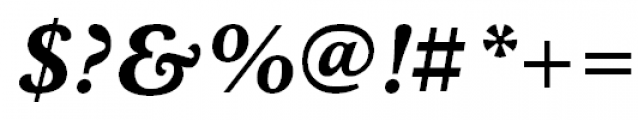 Octava Bold Italic Font OTHER CHARS