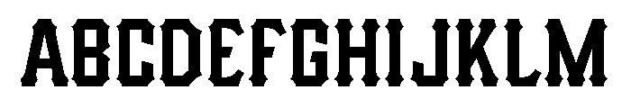 Ocean Beach Major Font UPPERCASE