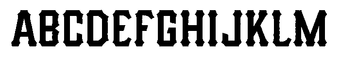 Ocean Beach Minor Font UPPERCASE