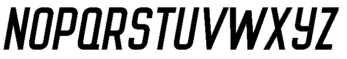 Octanis Sans Regular Italic Font UPPERCASE
