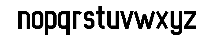 Octanis Sans Regular Font LOWERCASE