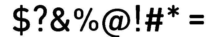 Octanis Sans Rounded Font OTHER CHARS