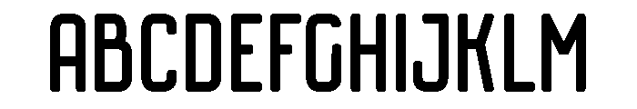 Octanis Sans Rounded Font UPPERCASE